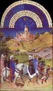 Brod Limbourg, August  from Les Tres Riches Heures du Duc de Berry